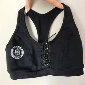 Gorilla Gainz Lace Up Sports Bra